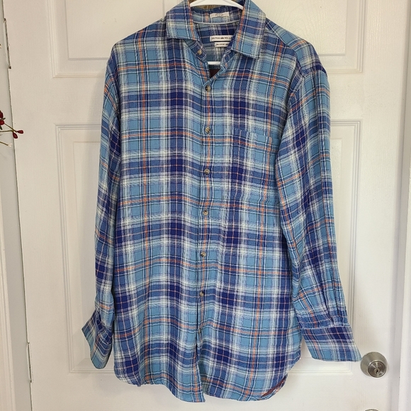 Peter Millar Men's Mounainside Collection Long Sleeve Button Down Flannel - Picture 1 of 14